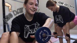 ASMR - Workout With Me!Leg Day (Voiceover)