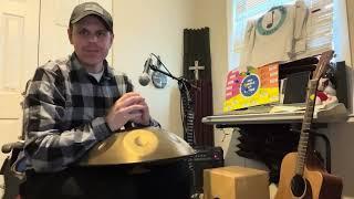 Loop Station Improvisation on the Handpan in G Minor (Key of Awesome Music)