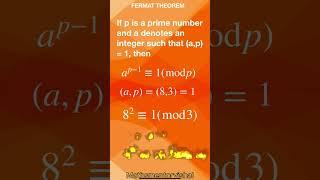 Math magic! Fermat's Little Theorem revealed #NumberTheory #MathHacks #FermatsLittleTheorem #Maths