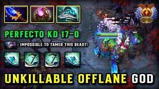 UNKILLABLE OFFLANE GOD Tidehunter Perfecto KD 17-0 With Aghs Scepter + OC Build | 7.38 DOTA 2