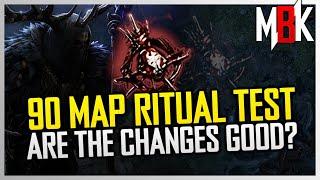 Results After 90 Juiced Ritual Maps in Path of Exile 3.25