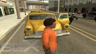 A Biker Cop Decides To Be A Cab Driver | San Andreas