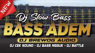 DJ SLOW BASS DJ BREWOG AUDIO BASS NGGUK  | DJ CARETTA INDONESIA | DJ FULL BASS 2024| BASS GLERR