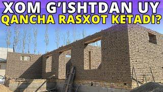 #2024 XOM G'ISHTDAN UY QURISH QANCHAGA TUSHADI | UY SOLISH NARXLARI