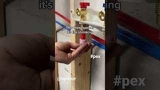 Got Pex? Uponor Expansion PEXa #shorts #plumbing #trades #laundry