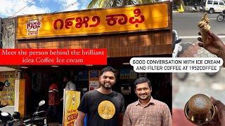 Meet the Entrepreneur behind the Brilliant idea of Coffee Ice Cream | 1952coffee Hassan | Monkvlogs