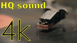 Ретро звук! / Retro sound! #1 Treton turntable radio (4K, HQ sound)