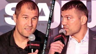 SERGEY KOVALEV VS TERVEL PULEV - FULL KICK OFF PRESS CONFERENCE & FACE OFF VIDEO