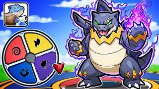 The Wheel Decides Our Pokemon's NEW TYPE, Then We Battle!