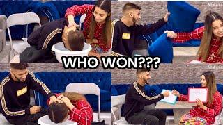 HUSBAND VS WIFE CHALLENGE! SHE DIPPED MY HEAD IN FREEZING WATER 