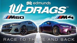 U-DRAG RACE: BMW i5 M60 vs. BMW M4 Competition | Handling, Quarter Mile, Acceleration & More