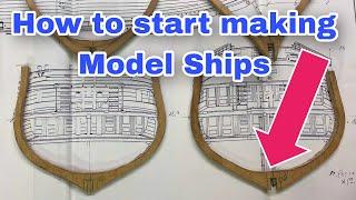 How to Build Ship Model  Part 1 |  Die Carolina 1808-1832 ( Making the Ribs )