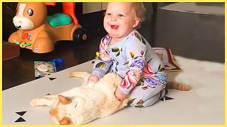 The Funniest Baby And Cat Fails Caught On Camera || 5-Minute Fails