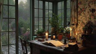 Lonely Day With Rain, Jazz Piano & Hot Tea: Instrumental Music For Calm & Chill Moments