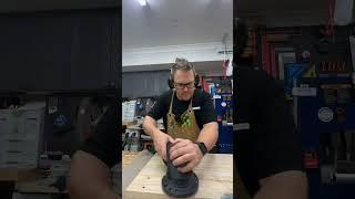 The most satisfying sanding video on YouTube. #woodworking #challenge