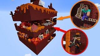 НУБ ПРОТИВ АДСКАЯ ПЛАНЕТА ПАРКУРА В МАЙНКРАФТ ! НУБ И ПРО 100% ТРОЛЛИНГ ЛОВУШКА MINECRAFT