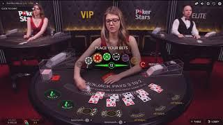 С $600 до ... ??? Онлайн БлэкДжек с живым Дилером!Online BlackJack on PokerStars