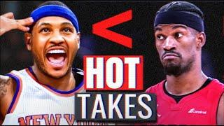 "Jimmy Butler Is Higher All Time Than Carmelo Anthony!" | Hot Take Tuesdays