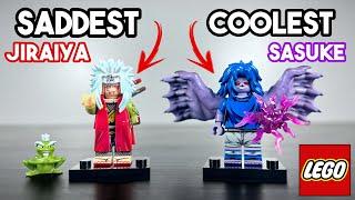 My RAREST  COOLEST & SADDEST  Unofficial Naruto Lego Minifigs | Collection Showcase