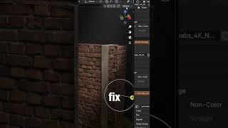 Instantly fix stretched textures in blender