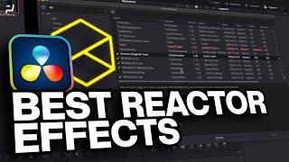 DaVinci Resolve | My Favorite Reactor Effects