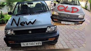 DIY || MARUTI 800 Headlight Replace || Type 2 to Type 3 || 2003 to 2015 || With NIGHT EYE led light