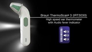 Braun ThermoScan® 3 ear thermometer (IRT3030)