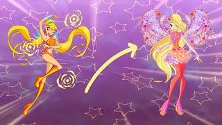 Winx Club : Stella All Transformation HQ