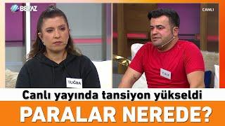 Tuğba'nın paraları nerede? Canlı yayında birbirine girdiler