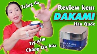 Hướng dẫn sử dụng kem dưỡng trắng da chống lão hóa DAKAMI 2 Hàn Quốc đúng cách