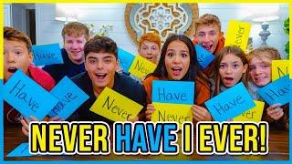 Never Have I Ever! | Teen Edition! | Are They In Trouble? | Siblings!