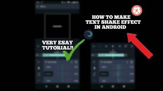 How to make text shake effect in Android || 2021 Tutorial || Text shake effect tutorial in hindi ||