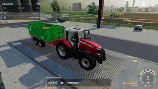 Farming Simulator 19 Erlengrat Сбор и продажа урожая и тюков