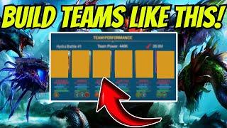 SHOWING YOU WHAT WORKS! HYDRA TEAM BUILDING HELP AND GAMEPLAY ON BRUTAL! | RAID: SHADOW LEGENDS