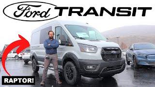 2024 Ford Transit Trail: It's A Raptor Van!