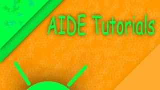 AIDE Tutorials {background_image} #5