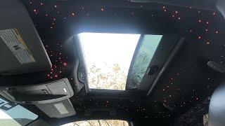 Sunroof install with Rolls  Royce Star light headliner