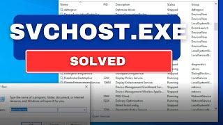 How to fix svchost.exe high cpu usage in windows | Htrooot