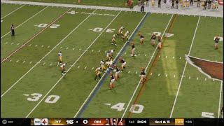 NFL LIVE Pittsburgh Steelers vs Cincinnati Bengals| Week - 25th November Madden 25 PS5 GAMEP-LAY