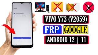 Vivo y73 frp bypass without pc/ Google account bypass v2059 new 2023