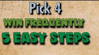 5 Easy Steps To Winning Pick 4 on A Frequent Bases