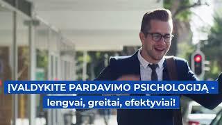 Pardavimų mokymai I Pardavimo psichologija I technikos  B2B @ noriu personalo sprendimų grupė