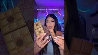 Which chocolate sounds the best?  #asmr #shorts