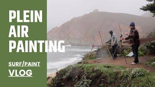 PLEIN AIR PAINTING a FOGGY DAY with TAD WAGNER