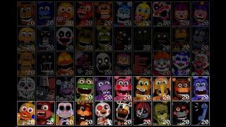 Ultimate Custom Night - Adventure Animatronics (50/50) (Mod) FNAF FFPS