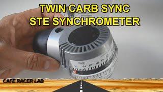 STE Synchrometer - Morris Cooper S Twin Carb balancing