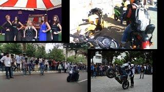 VIT UNIVERSITY AUTO EXPO RIDE ,SUPERBIKES (r1,hayabusa,aprilla,ducati etc),HOT GIRLS