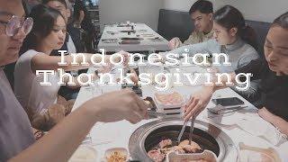 Indonesians celebrate Canadian Thanksgiving Vlog | Fansi Lantana