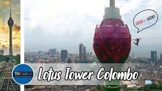 360 View from Top of the Lotus Tower | Nelum Kuluna |  TRIP PISSO