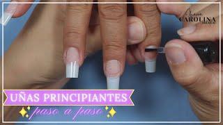 Uñas PARA PRINCIPIANTES paso a paso bien explicado